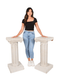 3D Cardboard Italian Column Props 33 3/4" | 2ct - Zurchers