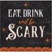 Halloween Wicked Webs Eat, Drink, And Be Scary Beverage Napkins | 16ct - Zurchers