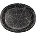 Halloween Spider Webs Oval Platters 12" | 8ct - Zurchers