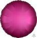 Pomegranate Round Satin Luxe Balloon 18" | 1ct - Zurchers