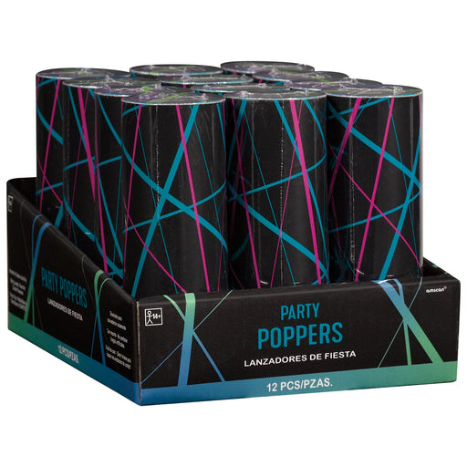 Finally 21 Party Poppers 12pk | 1 ct - Zurchers