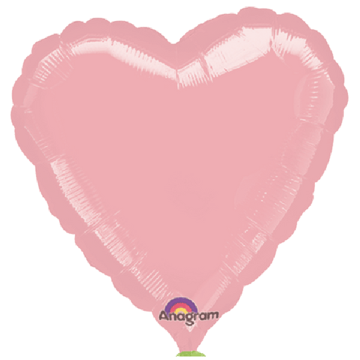 Pastel Pink Heart 18" Mylar Balloon | 1ct.