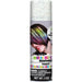 A can of multi-color glitter hairspray with a white cap covered in glitter and a label showing a woman with colorful, glittery hair. The product is labeled 'Multi Glitter Hairspray' and contains 3 ounces, designed to add sparkling, multi-colored glitter to hair for parties, costumes, and special events.