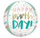 Happy Cake Day Orbz Balloon 16" | 1ct - Zurchers
