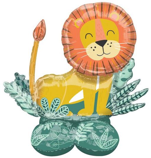 AirLoonz Lion Air - filled Balloon Uninflated 45" | 1 ct - Zurchers