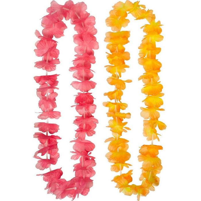 Rainbow Flower Leis 40" | 6ct - Zurchers