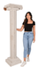 3D Cardboard Italian Column Prop 70" | 1ct - Zurchers