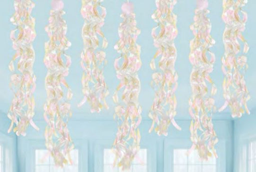 Luminous Birthday Hanging Swirl Decoration | 10pcs - Zurchers
