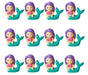 Mermaid Squirt Toy | 12ct - Zurchers