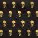 Halloween Glam Boneyard Metallic Beverage Napkins | 16ct - Zurchers