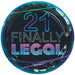 Finally 21 9" Paper Plates 8pk | 1 ct - Zurchers