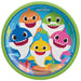 Baby Shark Lunch Plates 9" | 8ct - Zurchers