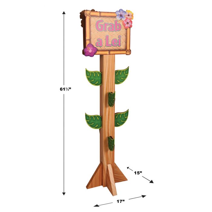 3 - D Lei Station Prop | 1ct - Zurchers