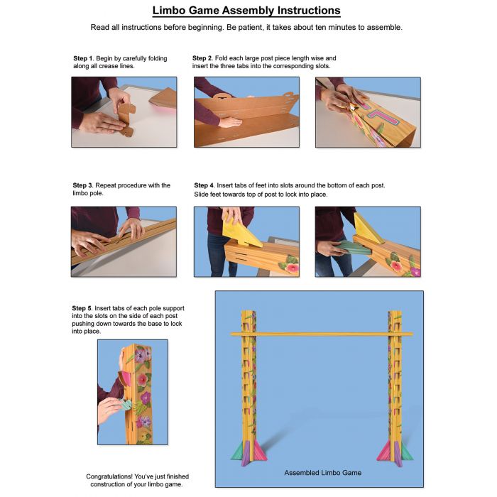 3 - D Limbo Game | 1ct - Zurchers