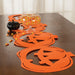Halloween Jack O Lantern Table Runner 53"x13" | 1ct - Zurchers