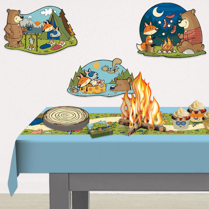 Campfire 3D Centerpiece 12" | 1ct - Zurchers