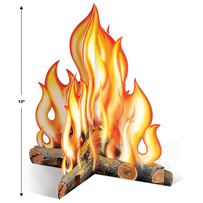 Campfire 3D Centerpiece 12" | 1ct - Zurchers