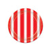 Carnival Striped Red & White 7" Paper Plates 8pk | 1ct - Zurchers