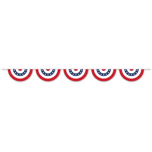 Patriotic Bunting Banner 12ft | 1ct - Zurchers