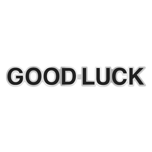 Silver Good Luck Foil Streamer 12Ft | 1ct - Zurchers