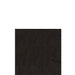 Black beverage napkin with a subtle textured pattern and folded border detailing, shown against a white background.