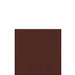 Brown square paper napkin laid flat with embossed border pattern visible on two adjacent edges, set against a white background.