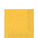 Yellow square paper napkin with a subtle textured border, placed on a white background.