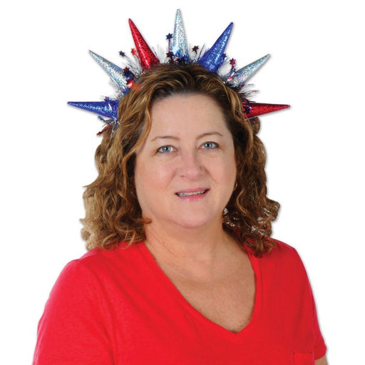 Patriotic Statue of Liberty Tiara Headband | 1ct - Zurchers