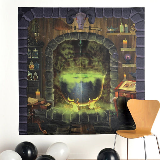 Halloween Witches' Kitchen Scene Setter | 2pc - Zurchers