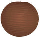 12in Halloween Brown Round Lantern | 1 ct - Zurchers