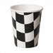 Checkered Flag Paper Cups, 9 oz. | 8 ct - Zurchers