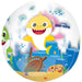 Baby Shark Clear Orbz Balloons 15" | 1 ct - Zurchers