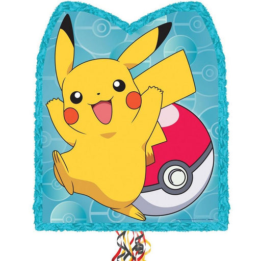 Pokémon Pikachu Pull String Piñata 22" | 1ct - Zurchers