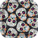 Halloween Skull Day of the Dead Plates 7" | 8 ct - Zurchers
