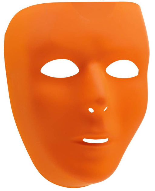 Orange Full Face Mask | 1ct.