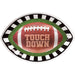 Go Fight Win Football Melamine Oval Platter 17.25" | 1 ct - Zurchers