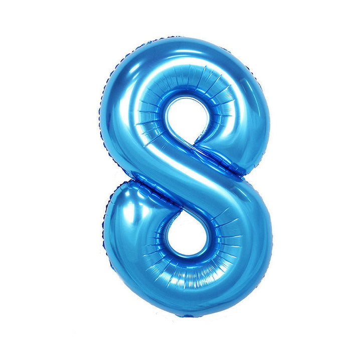 Blue Jumbo Number Balloons 34" | 1 ct - Zurchers