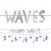 Iridescent Shimmering Mermaids Making Waves Banners, 12ft | 2ct - Zurchers