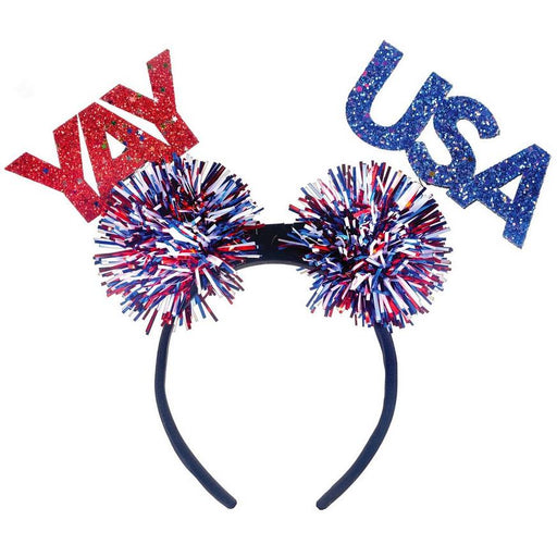 Light - Up Patriotic Yay USA Headbopper | 1ct - Zurchers
