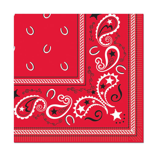 Bandana Lunch Napkins | 16 ct