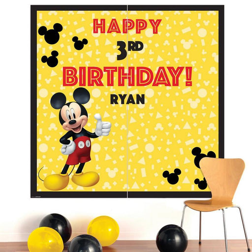 Mickey Mouse Forever Customizable Scene Setter Kit 5' | 8pcs - Zurchers