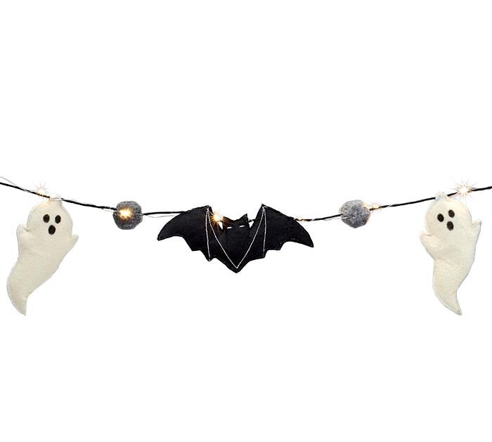LIGHT UP GHOSTS AND BATS GARLAND | 1ct - Zurchers