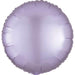 Pastel Lilac Satin Round Mylar Balloon 18" | 1 ct - Zurchers