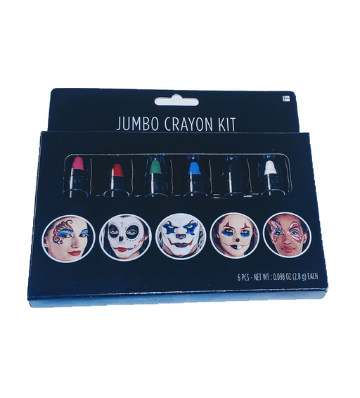 Jumbo Facepaint Crayon Set | 6pcs - Zurchers