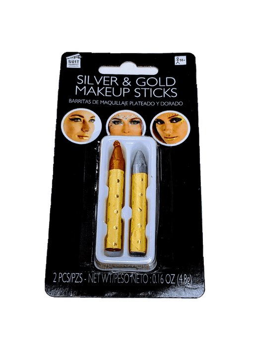 Silver & Gold Makeup Sticks | 2pcs - Zurchers