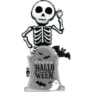 Airloonz Special Delivery Skeleton Airloonz Balloon, 67" | 1 ct - Zurchers