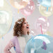 Crystal Clearz Bubble Balloon Dark Pink 18'' | 1 ct - Zurchers