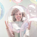 Crystal Clearz Bubble Balloon Dark Pink 18'' | 1 ct - Zurchers