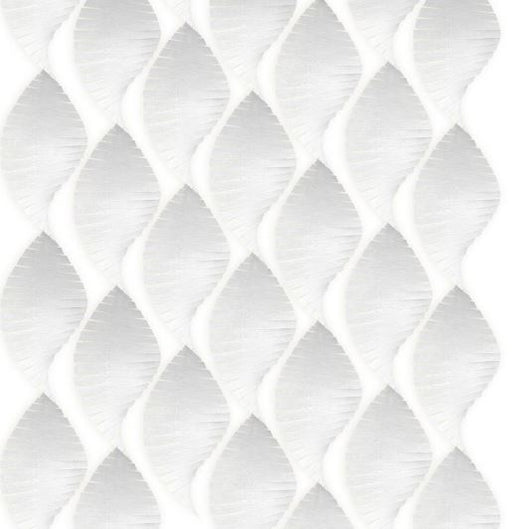 White Fringe Crepe Paper Streamer | 1 ct - Zurchers