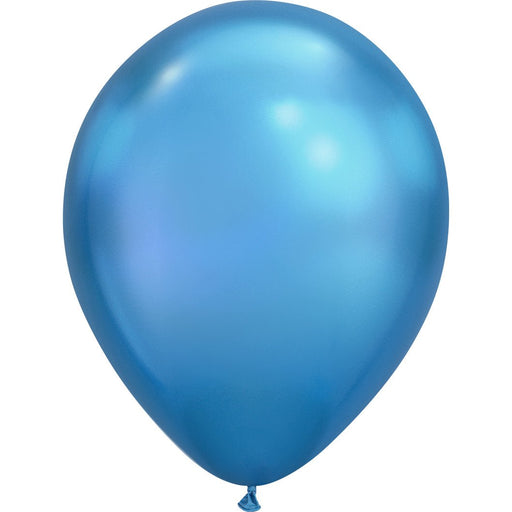 Reflex Blue, 11" Latex Single Balloon | Does Not Include Helium - Zurchers